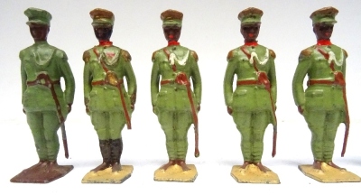 Britains set 1424 Abyssinian Bodyguard - 3