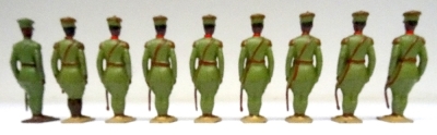 Britains set 1424 Abyssinian Bodyguard - 4