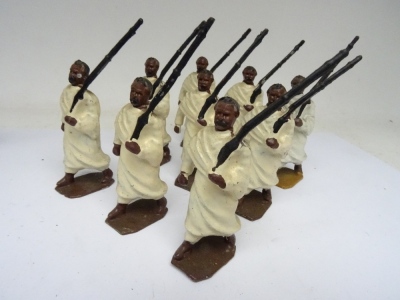 Britains set 1424 Abyssinian Bodyguard - 5