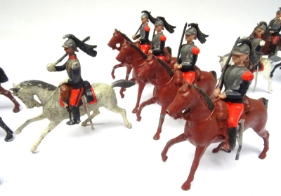 Britains set 138, French Cuirassiers - 4