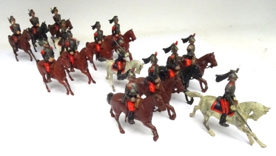 Britains set 138, French Cuirassiers - 6