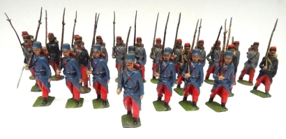 Britains from set 141, French Infanterie de Ligne