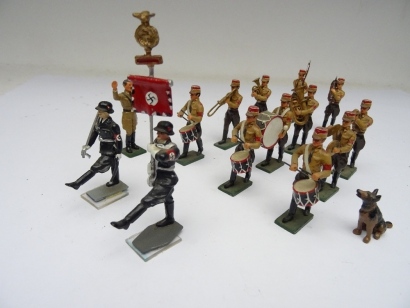 New Toy Soldier Charles Hall SA Band with Fasces bearer