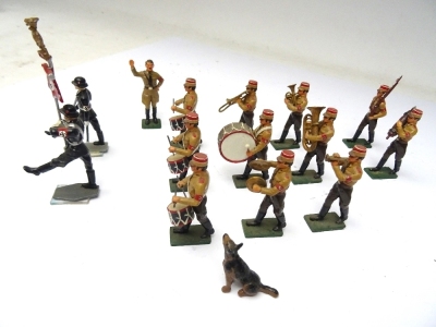New Toy Soldier Charles Hall SA Band with Fasces bearer - 2