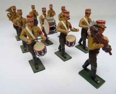 New Toy Soldier Charles Hall SA Band with Fasces bearer - 7