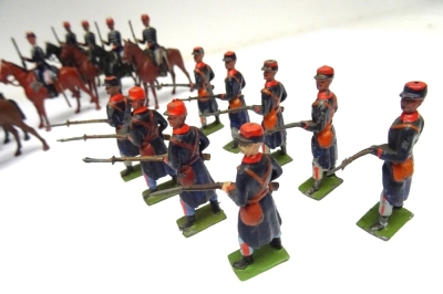 Britains sets 189, Belgian Infantry - 6