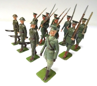 Britains from set 1603, Irish Free State Infantry - 2