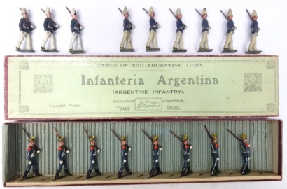 Britains Argentine troops