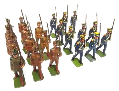 Britains set 222, Uruguayan Infantry