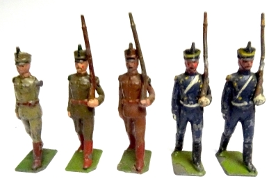 Britains set 222, Uruguayan Infantry - 2