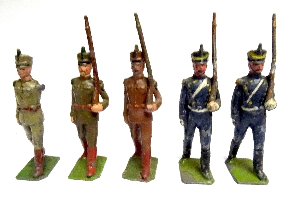 Britains set 222, Uruguayan Infantry