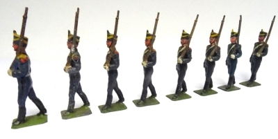 Britains set 222, Uruguayan Infantry - 5