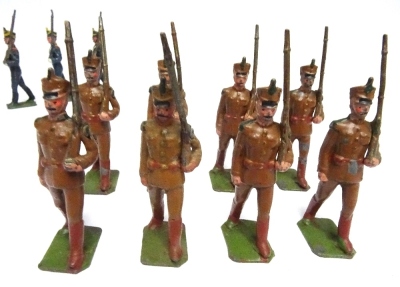 Britains set 222, Uruguayan Infantry - 6