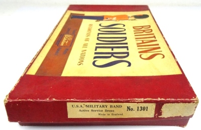 Britains set 1301, USA Military Band - 2