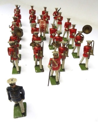 Britains set 2112, Full Band of the US Marines - 3