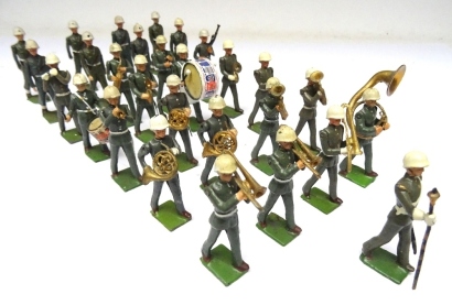 Britains from set 2117, Band of the US Army