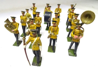 Britains US Army, Musicians in yellow jackets from set 2110 - 3
