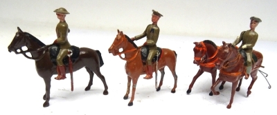 Britains: a pair of US Army Team Horses - 2