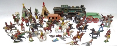 Cowboys and Indians, various makers and sizes