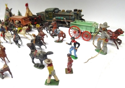 Cowboys and Indians, various makers and sizes - 2