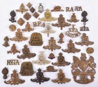 Quantity of Royal Artillery Badges and Insignia