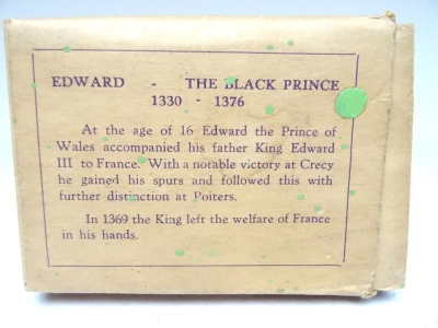 Cherilea RARE Baronial Series Edward the Black Prince - 2