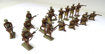 Unknown similar to Authenticast WWI Highlanders in steel helmets - 7