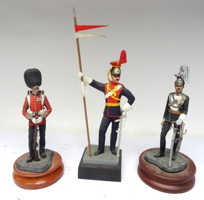 Models, three 110mm size - 3