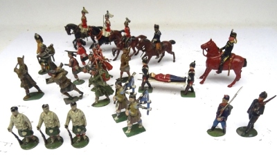 British and French early and interesting hollowcast Toy Soldiers - 5