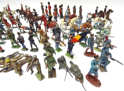 British and French early and interesting hollowcast Toy Soldiers - 9