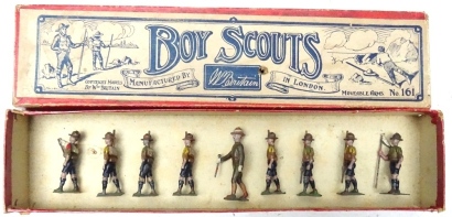 Britains set 161, Boy Scouts