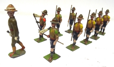 Britains set 161, Boy Scouts - 3