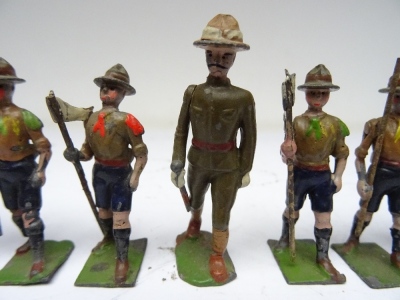Britains set 161, Boy Scouts - 5
