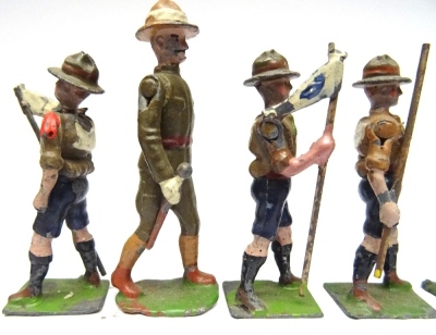 Britains set 161, Boy Scouts - 7