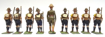 Britains set 161, Boy Scouts - 8