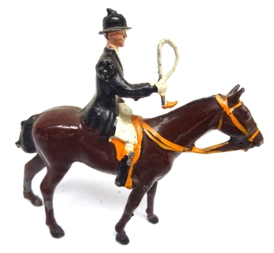 Britains Hunting Series including RARE 623 Huntswoman with RARE Kew Huntspeople - 7