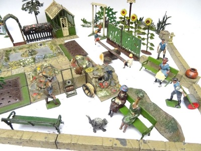Britains and other Garden pieces - 2
