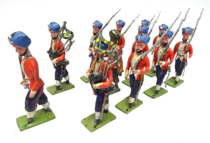 Noris or other German maker 56mm size British Indian Infantry