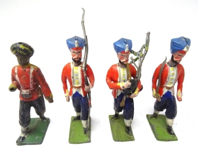Noris or other German maker 56mm size British Indian Infantry - 2