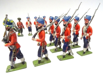 Noris or other German maker 56mm size British Indian Infantry - 3