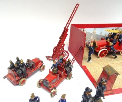 Fire Services with Taylor and Barrett and Crescent Fire Escapes on wheels - 2