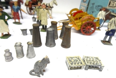 Britains and other Milk Carts - 6