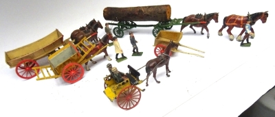 Britains Farm set 4F Tumbrel Cart - 4