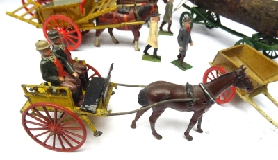 Britains Farm set 4F Tumbrel Cart - 5