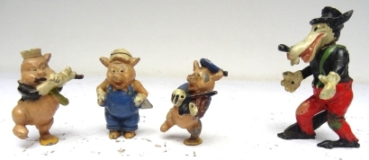 Walt Disney Three Little Pigs and the Big, Bad Wolf