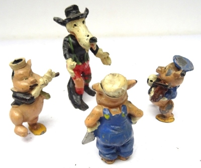 Walt Disney Three Little Pigs and the Big, Bad Wolf - 3