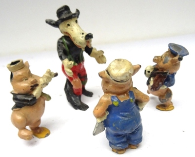 Walt Disney Three Little Pigs and the Big, Bad Wolf - 4