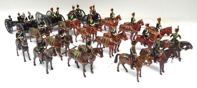 Royal Artillery by John Ruddle: two Royal Horse Artillery gun teams - 5