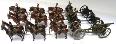 Royal Artillery by John Ruddle: Royal Horse and Field Artillery gun teams - 2