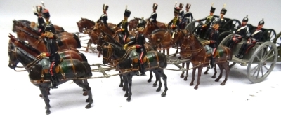 Royal Artillery by John Ruddle: Royal Horse and Field Artillery gun teams - 3